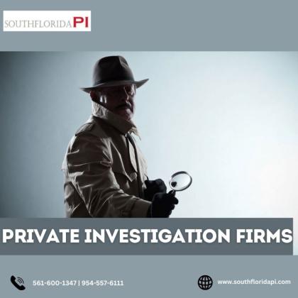 Find Reliable Private Investigation Firms at SouthFloridaPI for Expert Solutions