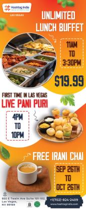 HASHTAG INDIA is an Indian Restaurant in Las Vegas