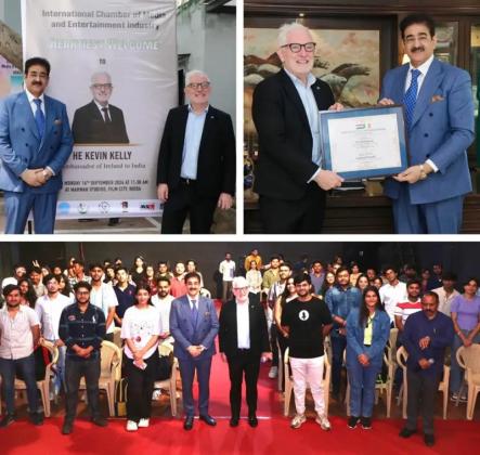 H.E. Kevin Kelly Patron to Indo-Ireland Film and Cultural Forum