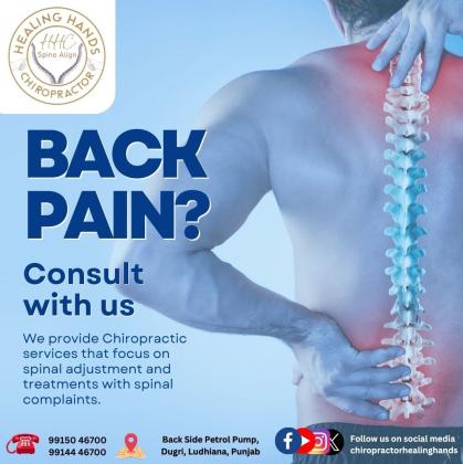 Healing hands Chiropractor | Best Hammer Therapy and Chiropractor in Ludhiana