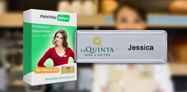 High-Quality Name Tags Magnetic by Next Day Badges