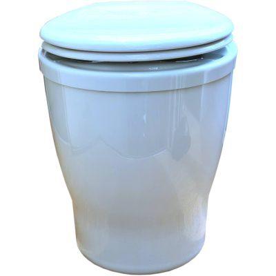 how does a composting toilet work