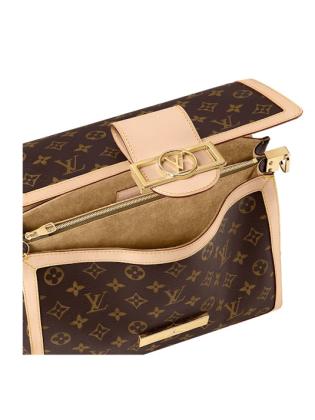 LOUIS VUITTON Dauphine Soft GM Bag