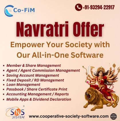 Navratri 2024 Offer: Revolutionize Your Cooperative Society with SNS System