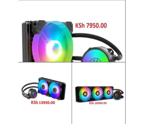 New Liquid CPU and GPU coolers