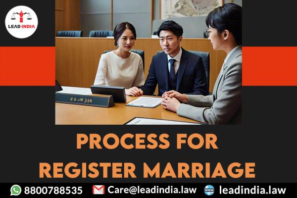 process for register marriage | lead india law