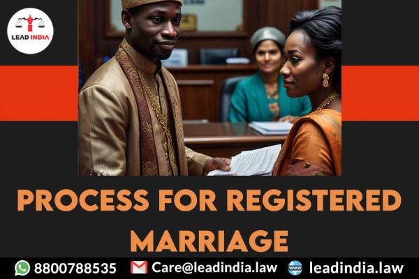 process for registered marriage | Lead india | legal services
