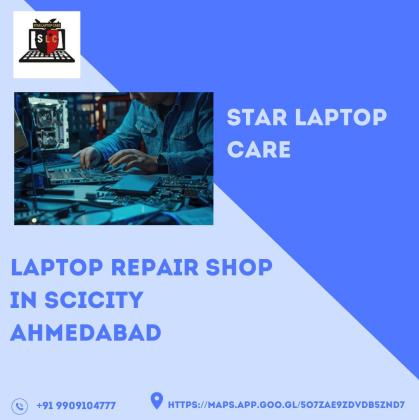 Professional Laptop Repair Shop in Scicity, Ahmedabad | Fast & Affordable Service