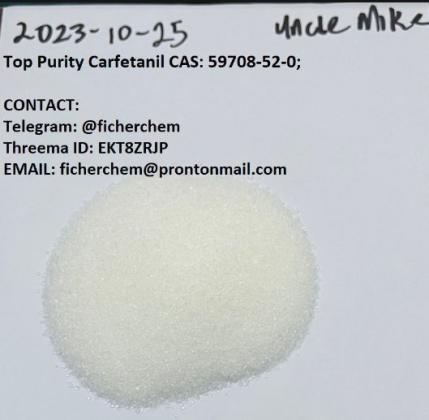 Pure Carfentanil for sale, CAS:59708-52-0; (Telegram: @ficherchem)