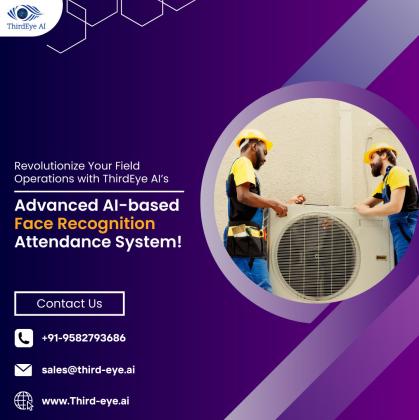 Revolutionize Your Field Operations with ThirdEye AI’s Advanced AI based Face Recognition Attendance System