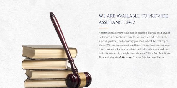 San Jose License Attorney