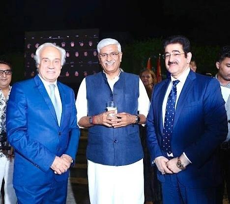 Sandeep Marwah Congratulates Spanish Ambassador on National Day of Spain