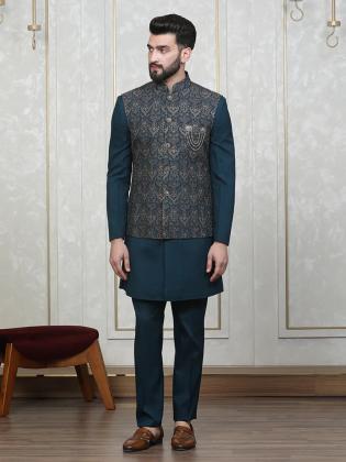 Shop Laromani Premium Nehru Jacket Sets Today