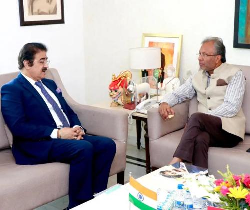 Special Envoy of Government of Antigua and Barbuda at Marwah Studios