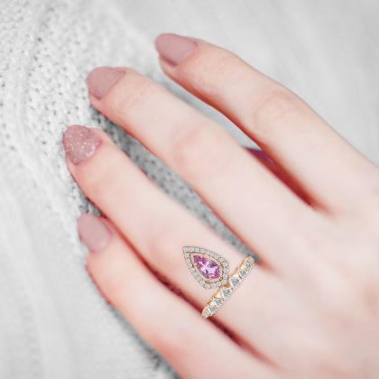 Stunning Rose Cut Diamond Ring – Timeless Elegance by Vivaan