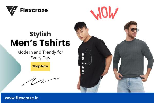 Stylish Men’s T-Shirts Modern and Trendy for Every Day
