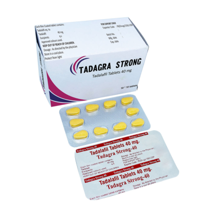 ED Medicine Tadagra Strong 40mg (Tadalafil 40) Tablets