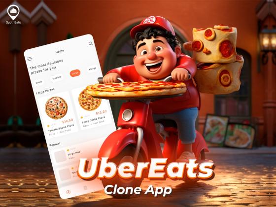 UberEats Clone App for Startups | SpotnEats Food Delivery Software