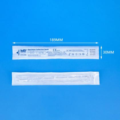 Disposable Medical Sterile Nylon Flocked Nasopharyngeal Swabs for MRSA Testing