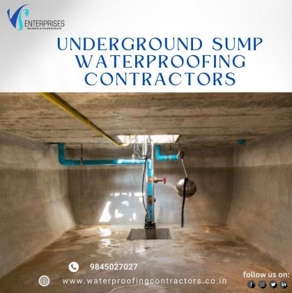 Underground Sump waterproofing contractors in Bangalore