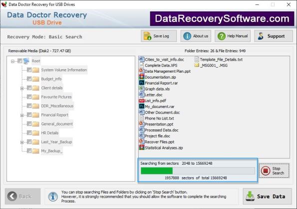 USB Data Recovery Software