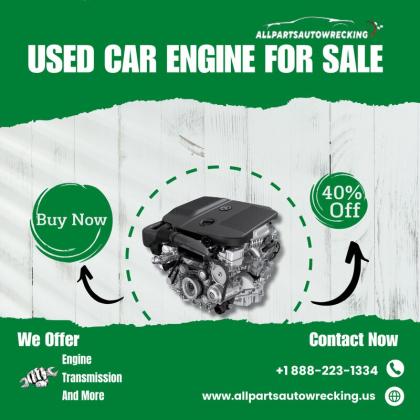 Used Car Engine for Sale in Dallas | All Parts Auto Wrecking | Texas