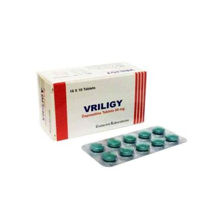 Vriligy 60 Mg Tablets A first Class Treatment to ED | genericday.com
