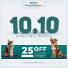 25% Off Pet Care - 10.10 Sale!
