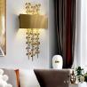Illuminate your space with our Creative Retro Luxury Copper Iron Leaf Sconces!