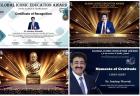 Sandeep Marwah Honoured on Mahatma Gandhi Jayanti with Global Iconic Education Award