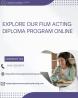 Explore Our Film Acting Diploma Program Online