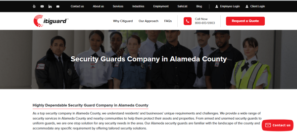 Affordable and Reliable Security Guards in Alameda County for Event and Property Protection