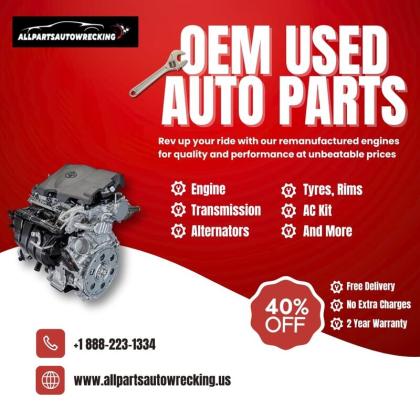 All Parts Auto Wrecking | Used OEM  Engine for Sale in Houston
