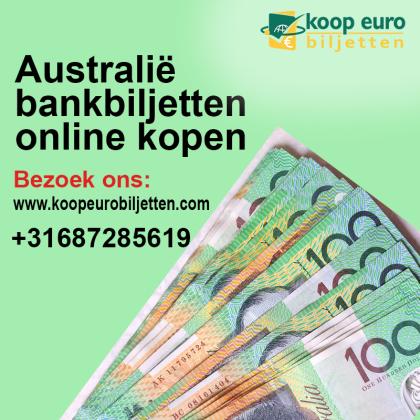 Australië bankbiljetten online kopen in Nederland