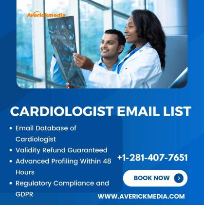 Buy the Premium Cardiologist Email List for Leads