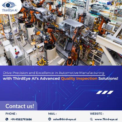 Drive Precision and Excellence in Automotive Manufacturing with ThirdEye AI’s Advanced Quality Inspection Solutions!