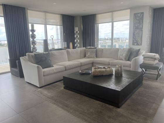 Dual layer shades services | Florida Design & Associates