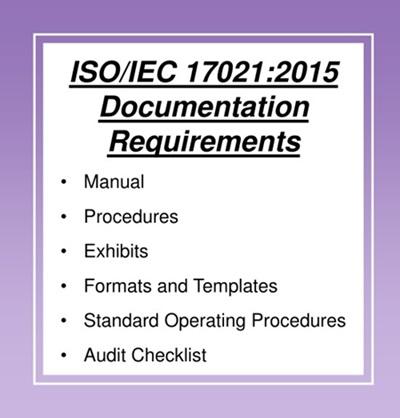 Editable ISO 17021 Documents
