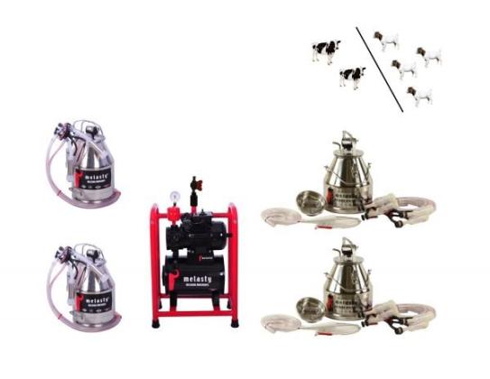 Electric goat milking machine