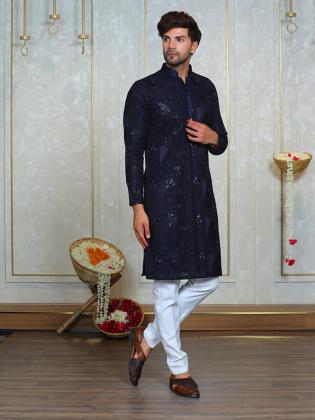 Elevate Your Style with Our Exquisite Embroidered Kurta Set