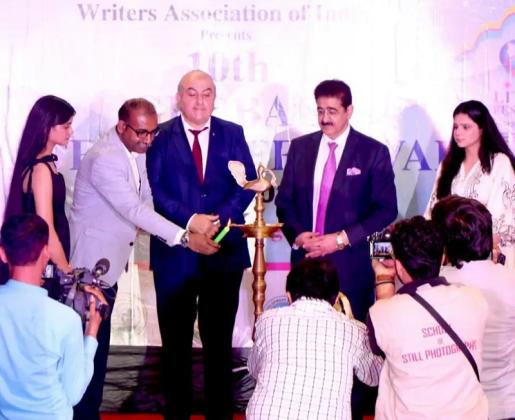 Fashion Show Celebrating Literature and Culture Concludes 10th GLFN at Marwah Studios