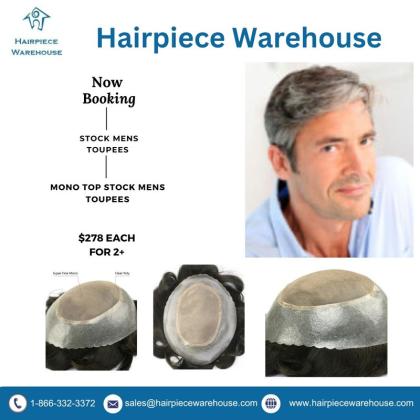 Hairpiece Warehouse: Best Toupees for Men Online