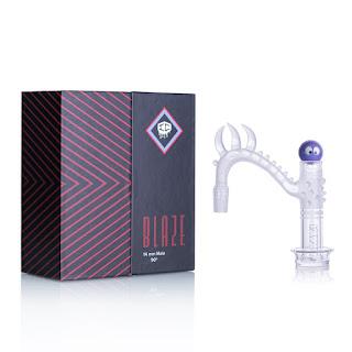 IC Glass - Blaze 14mm Male 90° Quartz Banger