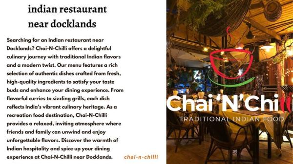 Indian Restaurant Near Docklands