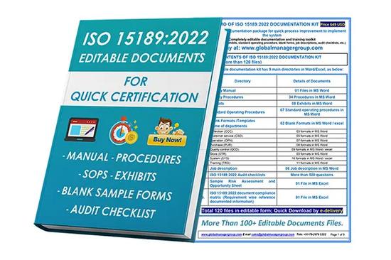 ISO 15189 Certification Consultant