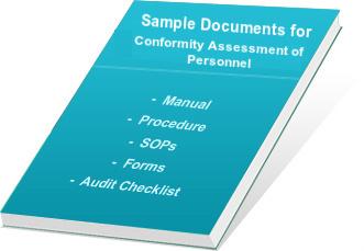 ISO 17024 manual