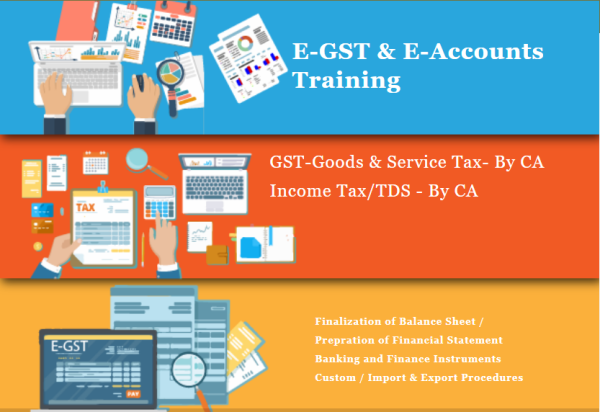 Job Oriented Accounting Course in Delhi, 110097, [GST Update 2024] by SLA Accounting Institute, Taxation and Tally Prime Institute in Delhi, Noida, Ne