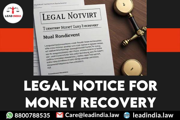 Legal Notice For Money Recovery