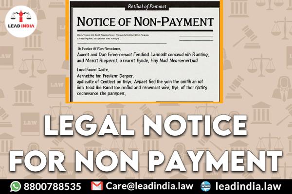 Legal Notice For Non Payment