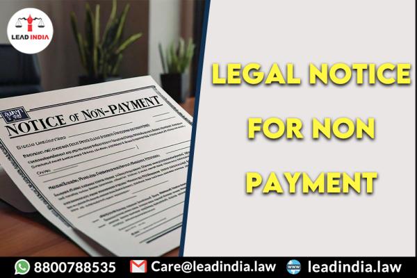 legal notice for non payment | Legal Firm | lead india